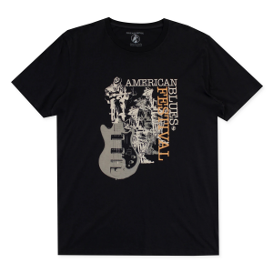 AMERICAN BLUES FESTIVAL CREW NECK T-SHIRT