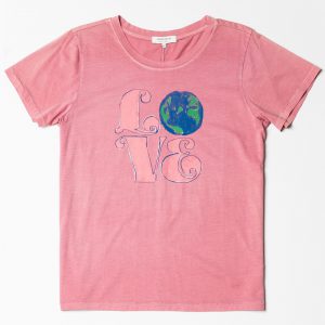 EARTH LOVE CREW NECK T-SHIRT