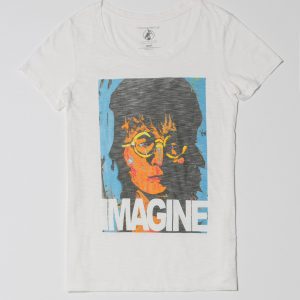 IMAGINATION SCOOP NECK T-SHIRT