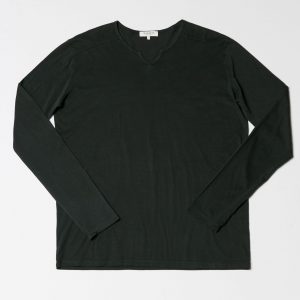 TEST-MICAH NOTCHED CREW NECK T-SHIRT