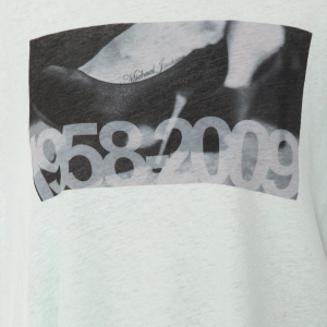 MICHAEL JACKSON TATTOO BOAT NECK BOXY T-SHIRT