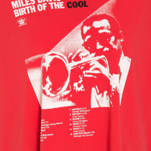 MILES DAVIS BIRTH OF COOL BOAT NECK BOXY T-SHIRT