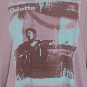 ODETTA HOLMES THE TIN ANGEL BOAT NECK BOXY T-SHIRT